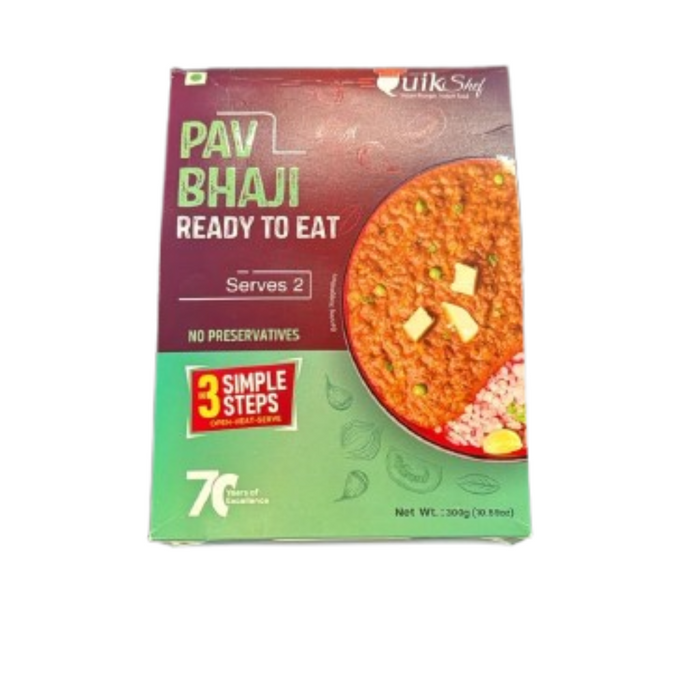 Quik Shef Pav Bhaji - 300gm (Ready to Eat)