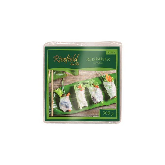 Ricefield Rice Paper - Square (16cm) 300gm