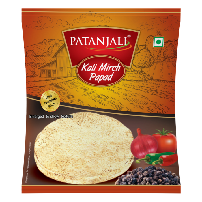 Patanjali Kalimirch Papad 200gm