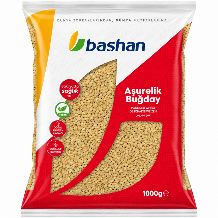 Bashan Asurelik Bugday - Pounded Wheat 1kg