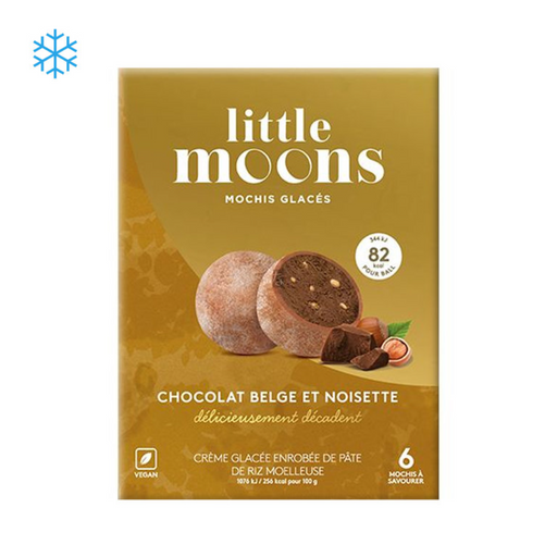 Frozen Little Moons Mochi - Chocolate & Haselnuts 192gm