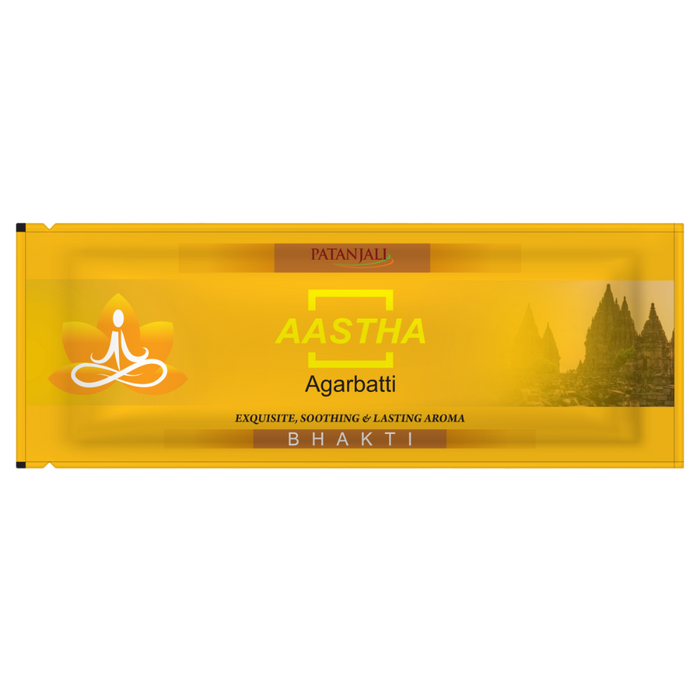 Patanjali Aastha Incense Sticks - Bhakti (18pcs) 25gm