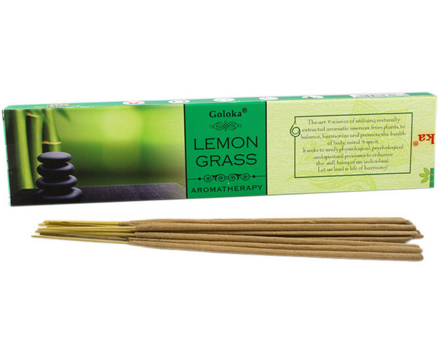 Goloka Incense Sticks - Lemongrass 15gm