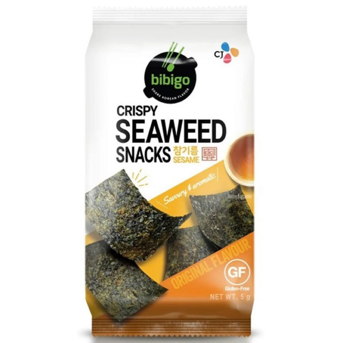 Bibigo Crispy Seaweed Snack - Sesame 5gm