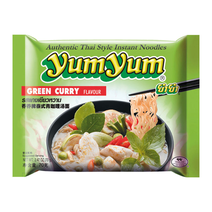 Yum Yum Green Curry Flavour Noodles 70gm