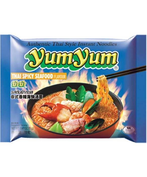 Yum Yum Instant Noodles - Thai Spicy Seafood 70gm