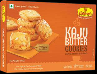 Haldiram's Kaju Butter Cookies 250gm