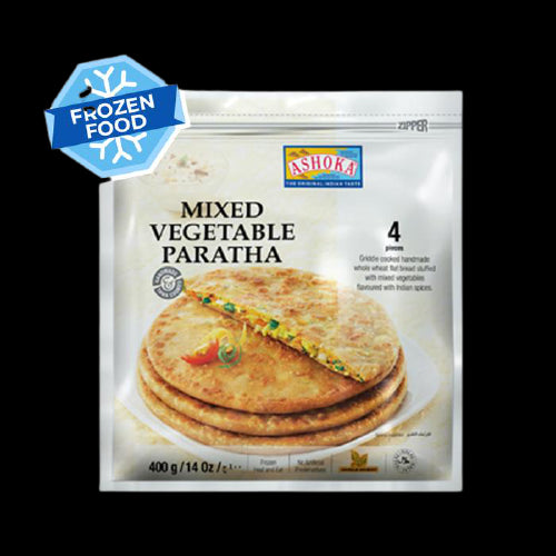 Frozen Ashoka Mixed Vegetable Paratha (4 pcs) 400gm - Only Berlin Delivery