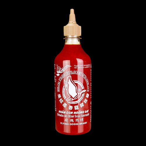 Sriracha Hot Chilly Sause mit Knoblauch 455 ml 