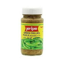 Priya Green Chilli Pickle 300gm