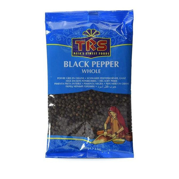 TRS Black Pepper Whole 100gm