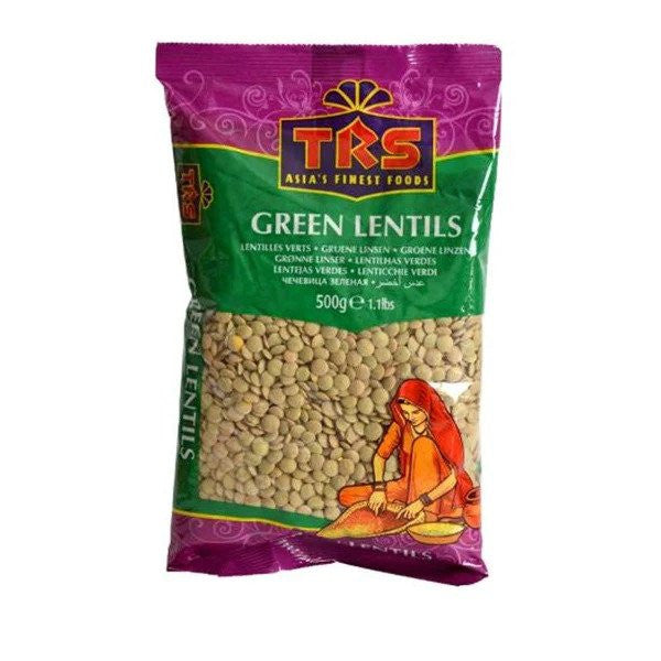 TRS Green Lentils 500gm