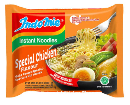Indomie Instantnudeln – Spezieller Hühnergeschmack, 75 g 