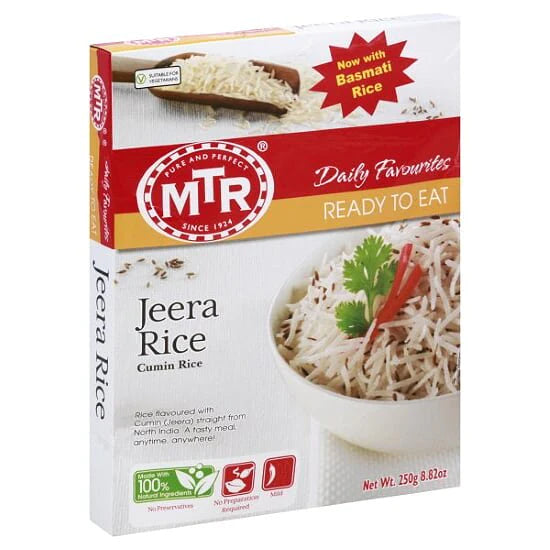 MTR verzehrfertiger Jeera-Reis 250 g
