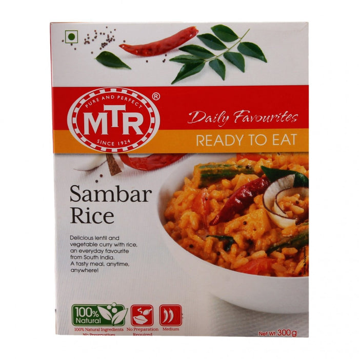 MTR verzehrfertiger Sambar-Reis 300 g