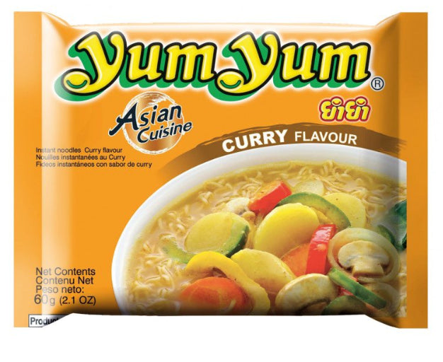 Yum Yum Instant Noodles - Curry Flavour 60gm