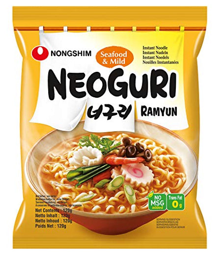 Nongshim Neoguri Ramyun Seafood & Mild 120gm