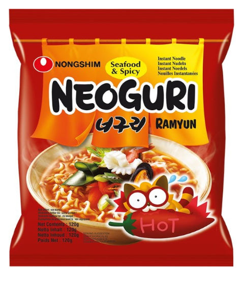 Nongshim Neoguri Ramyun Seafood & Spicy 120gm