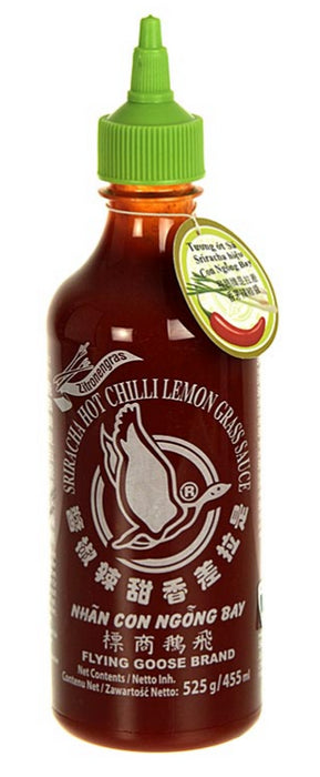 Flying Goose Sriracha Lemongrass Chilli Sauce Hot 455ml