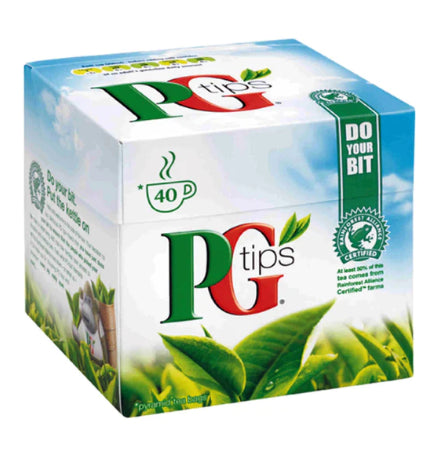PG Tips (40 Tea Bags) 116gm