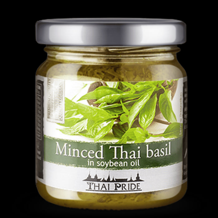 Thai Pride - Minced Basil in Soybean Oil 175gm