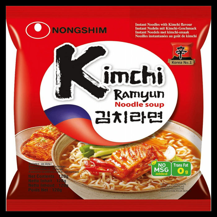 Nongshim Instantnudeln – Kimchi Ramyun 120 g