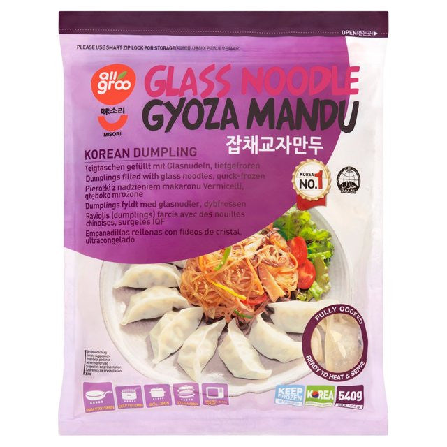 Frozen All Groo Gyoza Mandu Dumpling – Glasnudeln 540 g (nur Lieferung nach Berlin) 