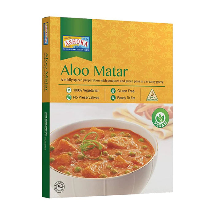 Ashoka Ready to Eat Aloo Matar 280gm