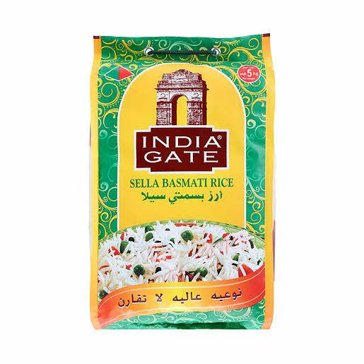 India Gate Sella Basmati Rice 5kg