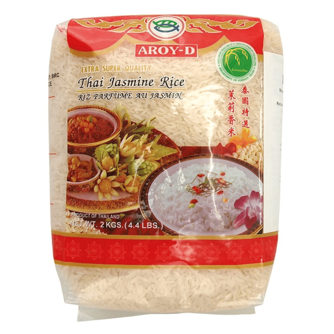 Aroy-D Jasmine Rice 2kg — Zora Supermarkt