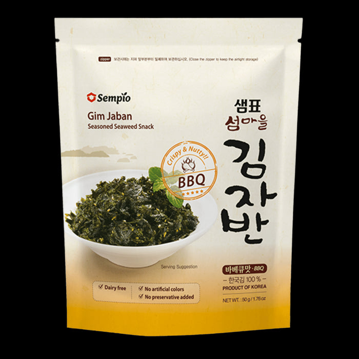 Sempio Crispy Seaweed Snack - BBQ 50gm