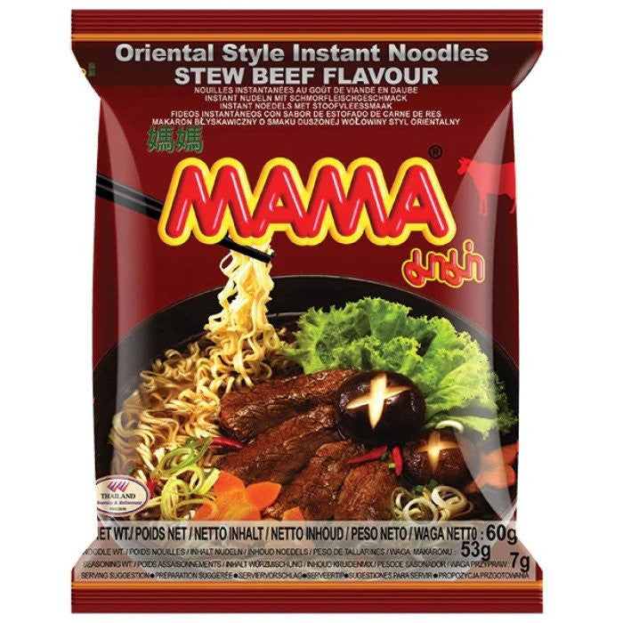 Mama Instant-Nudeln – geschmortes Rindfleisch 60 g 