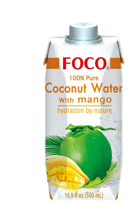 Foco Cocount Water & Mango 500ml