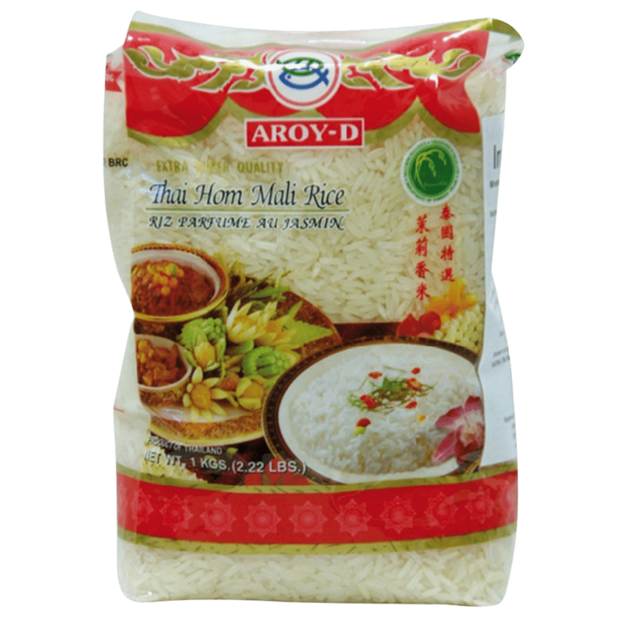 Aroy-D Jasmine Rice 1kg — Zora Supermarkt - Indian, Asian, African Grocery