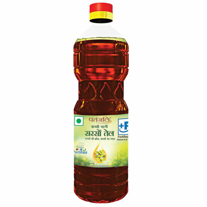 Patanjali Kachi Ghani Mustard Oil 1L