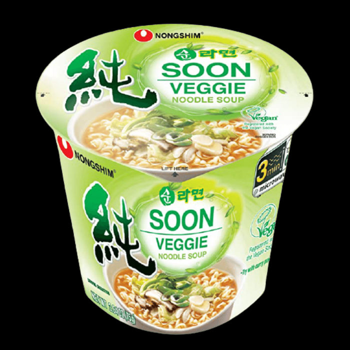Nongshim Cup Noodles – Gemüsesuppe 67 g 
