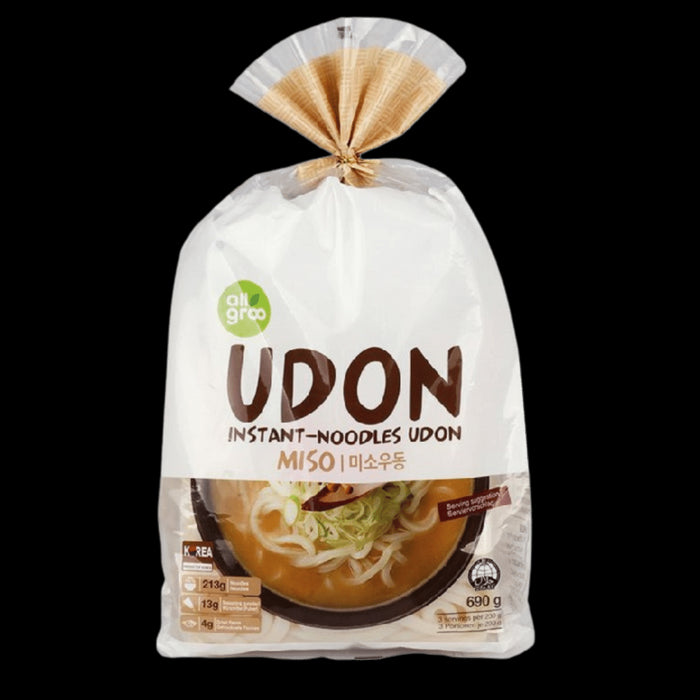 All Groo Instant Udon Noodles - Miso 690gm