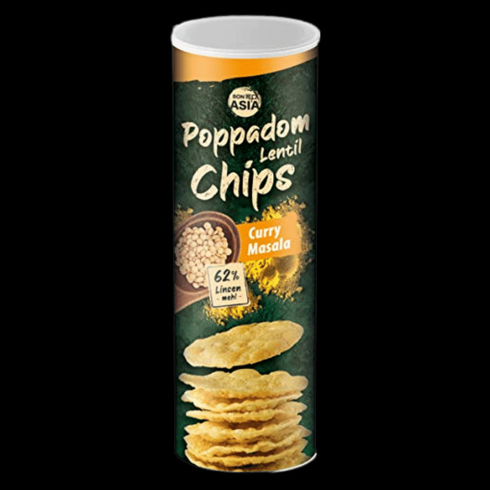 Bon Asia Poppadom Chips – Curry Masala 70 g