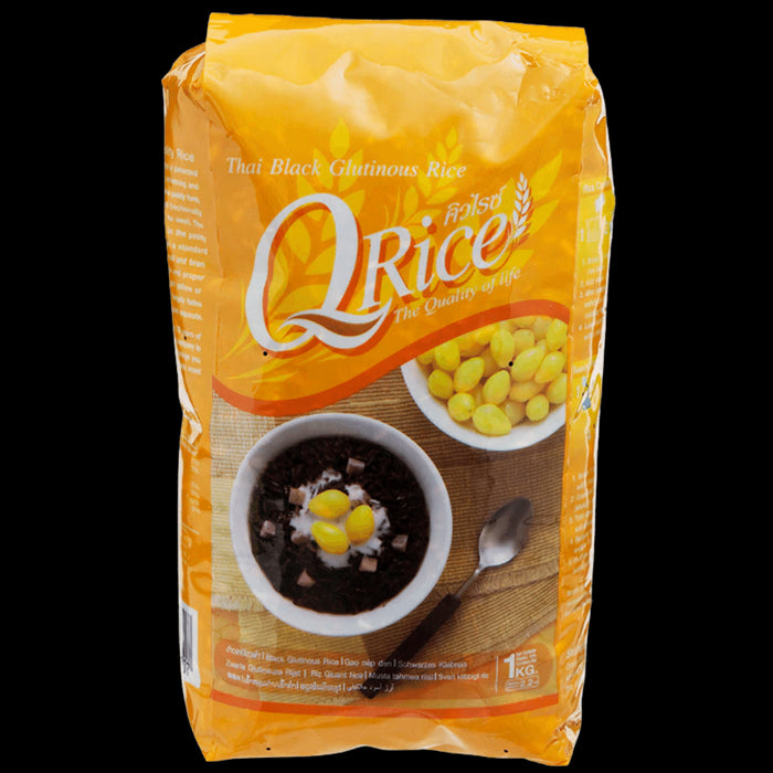 Q-Rice Glutinous Rice Black 1kg