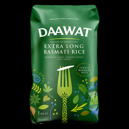 Daawat Extra langer Basmatireis 1 kg 