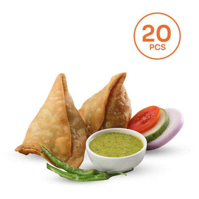 Fresh Handmade Homely Aloo Samosas - 20 pieces (Only Berlin Delivery)