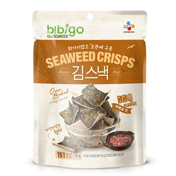 Bibigo Seaweed Crisps - BBQ Flavour 20gm