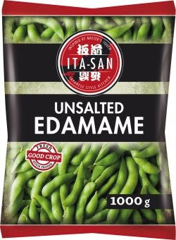 Frozen Ita-San Edamame (Unsalted) 1kg - Only Berlin Delivery