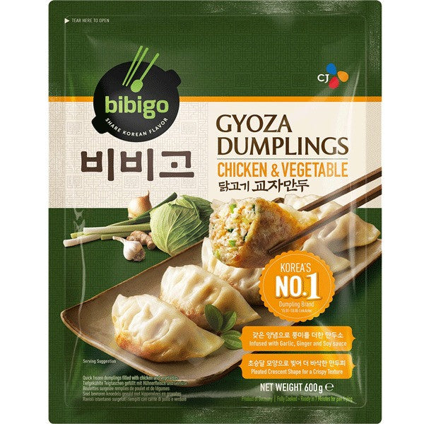 Frozen Bibigo Gyoza Dumpling - Chicken & Vegetable 600gm