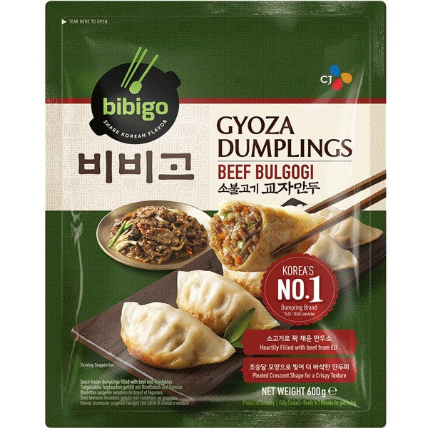 Frozen Bibigo Gyoza Dumpling - Beef Bulgogi 600gm