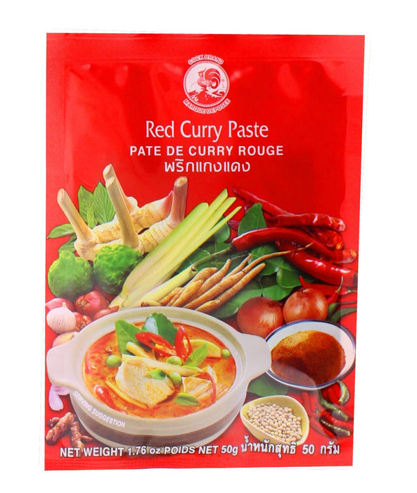 Cock Red Curry Paste 50gm