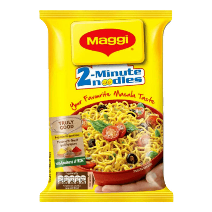 Maggi Instant Masala Noodles (Single Pack) 70gm x12pc