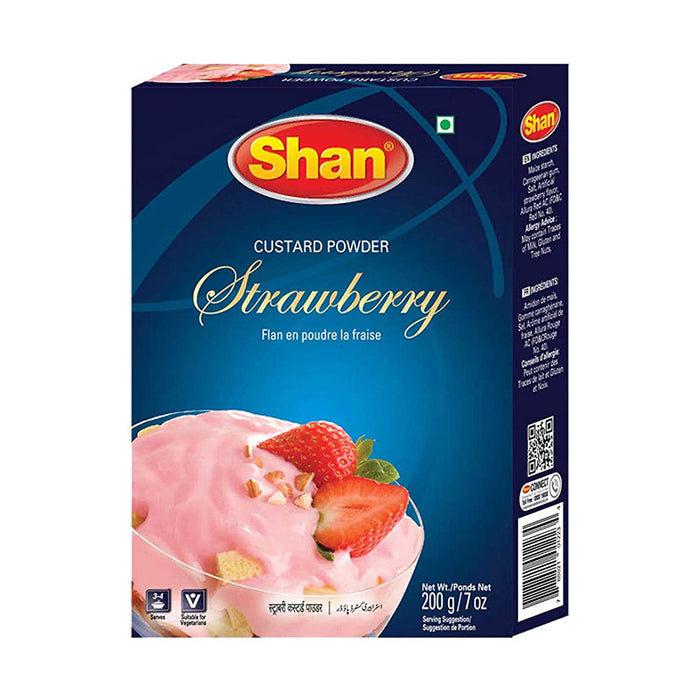 Shan Custard Powder - Strawberry 200gm
