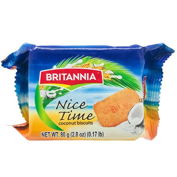 Britannia Nice Time Coconut Biscuits 80gm