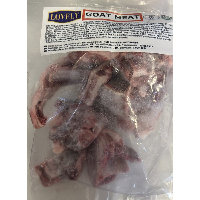 Frozen Lovely Goat Meat 1kg (Only Berlin Delivery)